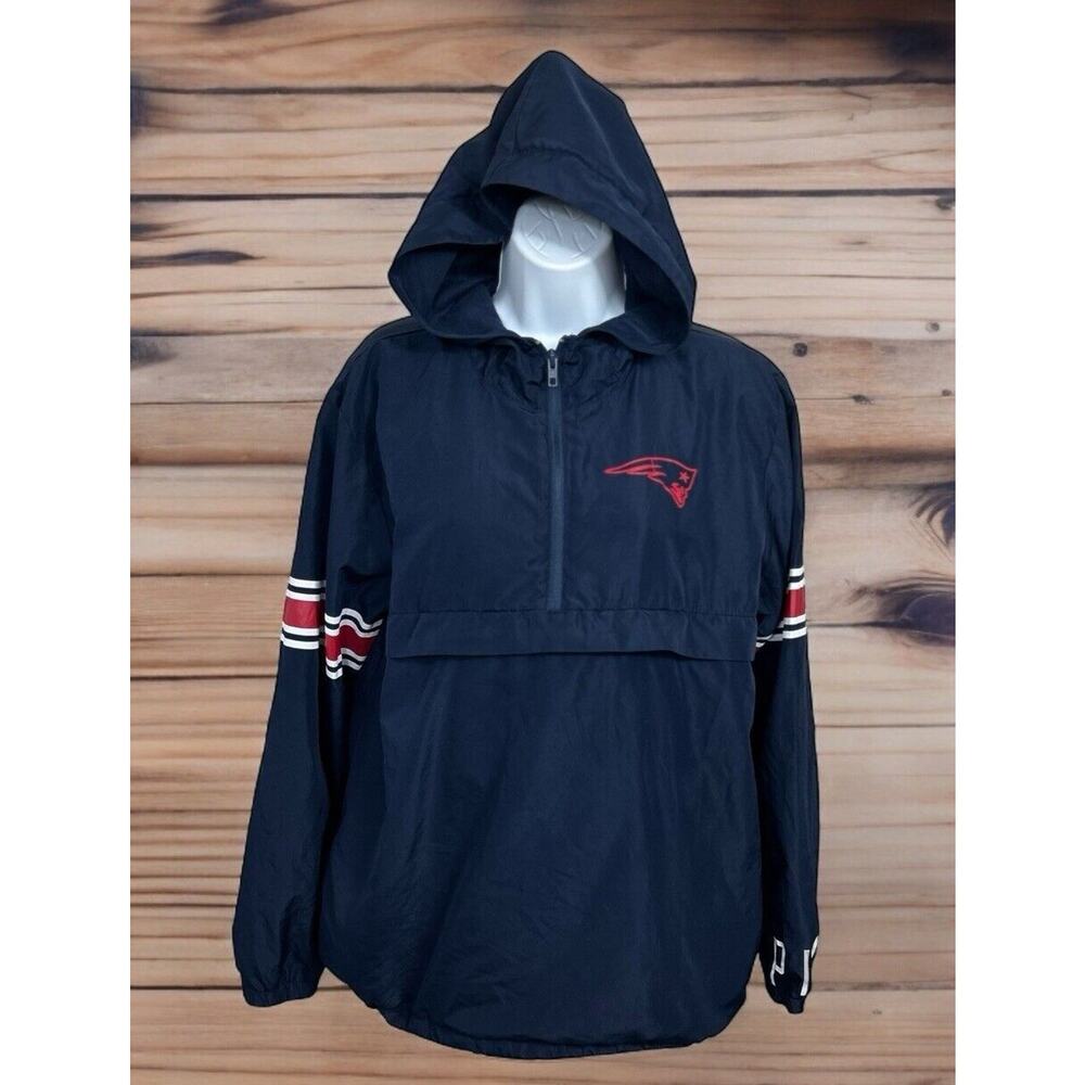 New England Patriots Victoria's Secret PINK Hoodie Sz Small Pullover Jacket Navy